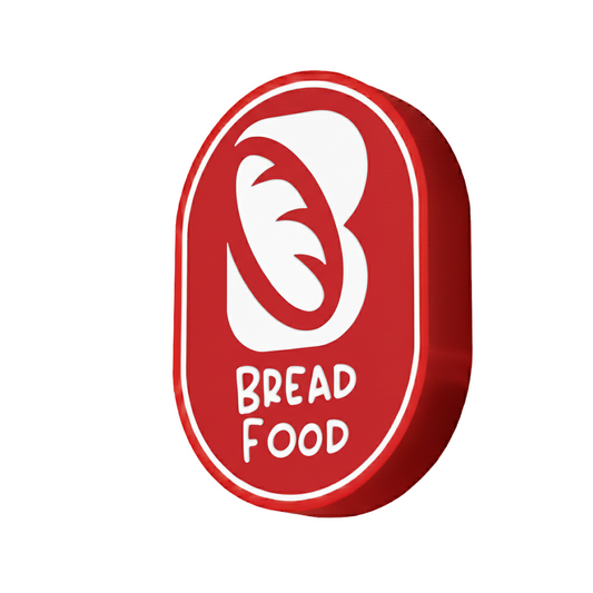 Enseigne drapeau lumineuse double face pour façade de magasin - Leo Signs Double-sided illuminated blade sign for shop front - Leo Signs